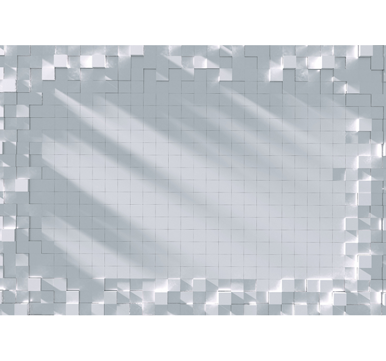 Wall mural pattern geometric tile design - TenStickers