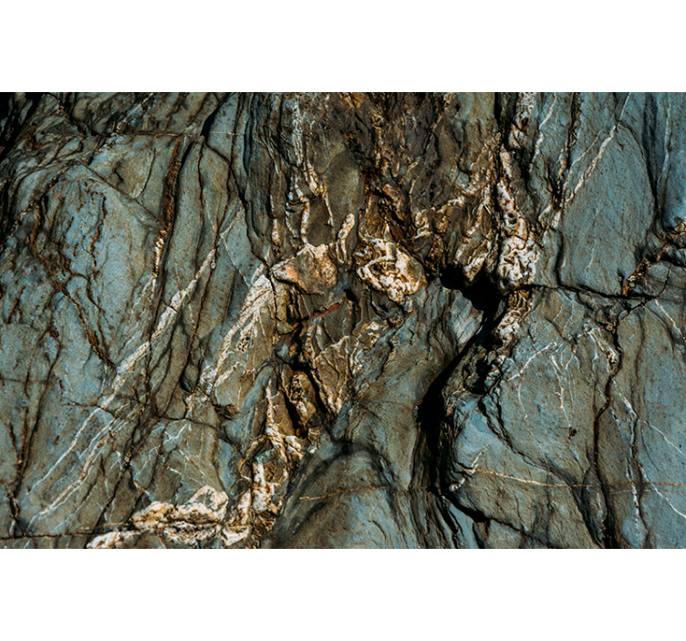 Other wall mural pattern cracked stone surface - TenStickers