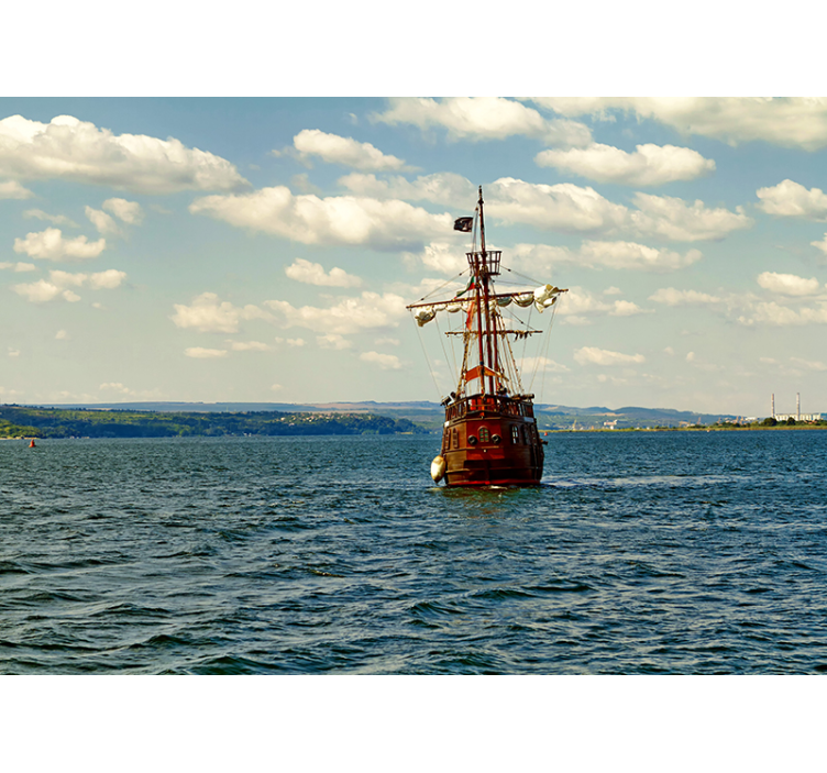 Sailing Ship Adventure automotive wall murals - TenStickers