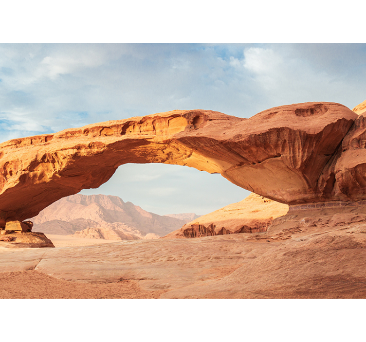 Desert arch landscape landscape wall mural - TenStickers