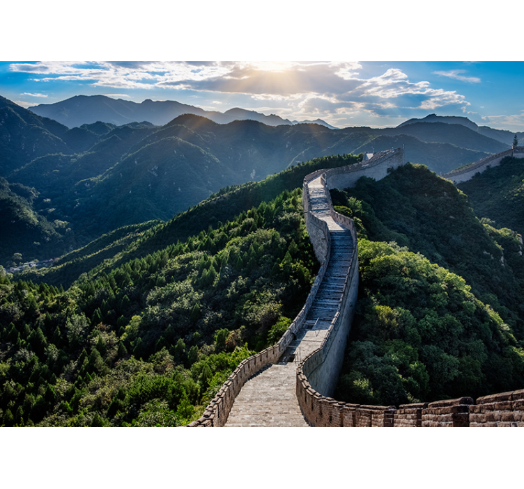 Majestic great wall landscape wall mural - TenStickers