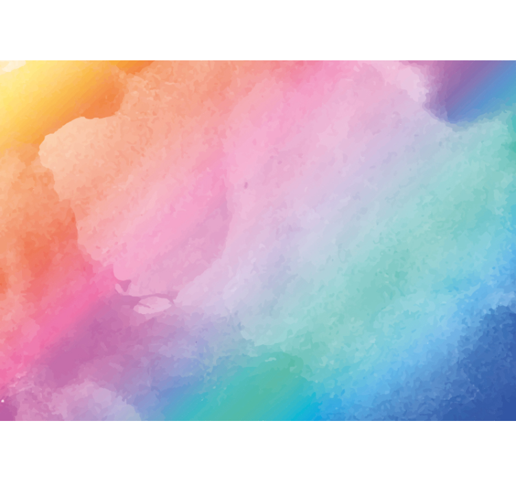 Abstract mural wallpaper lively brush strokes - TenStickers