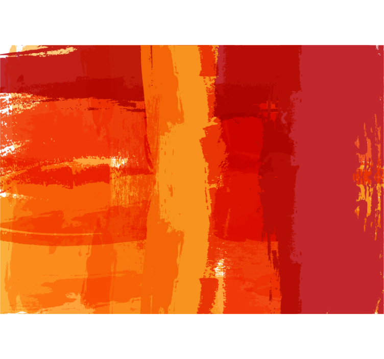 Vibrant Brush Strokes abstract mural wallpaper - TenStickers