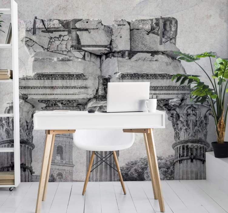 Ancient Architectural Elements wall mural classic art - TenStickers