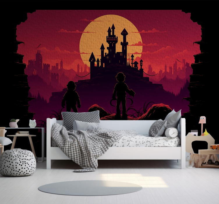 Castle world Teenage wall murals - TenStickers