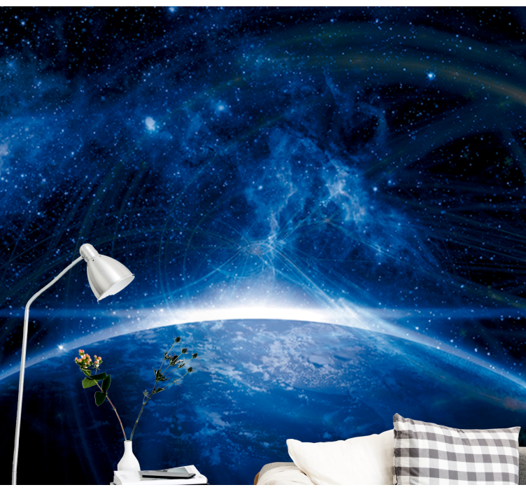 Celestial Horizon View space wall mural - TenStickers