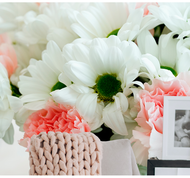 Charming Floral Arrangement flowers wall mural - TenStickers