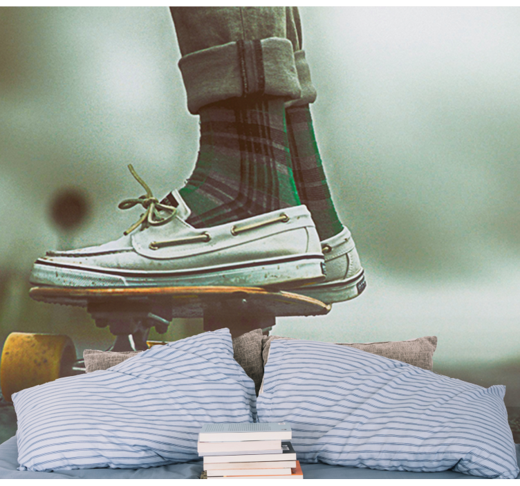 Cool Skateboard Style urban art wall mural - TenStickers