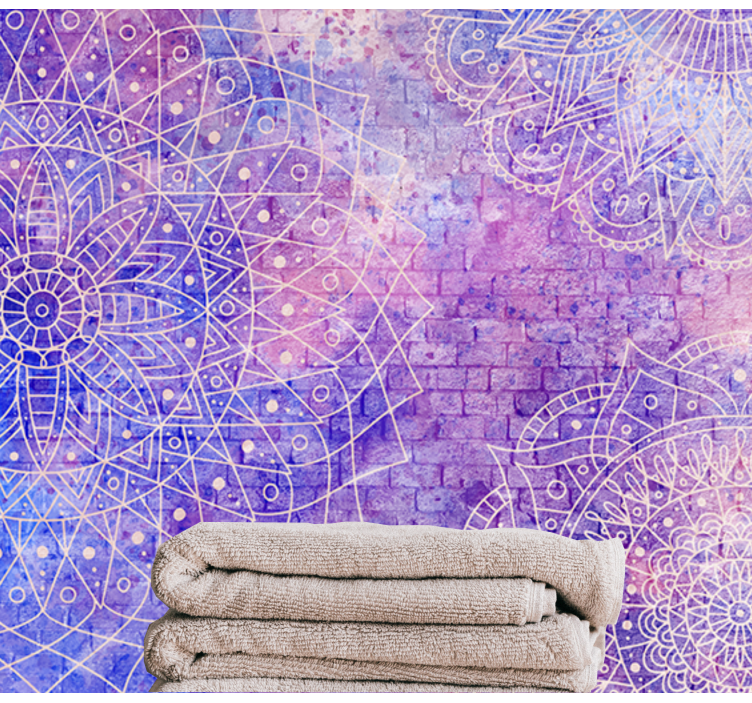 Mandala wall mural intricate mandala designs - TenStickers