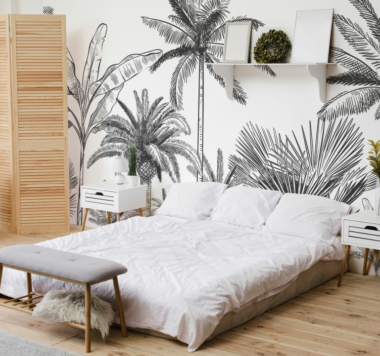 murale de la jungle Wall mural - TenStickers