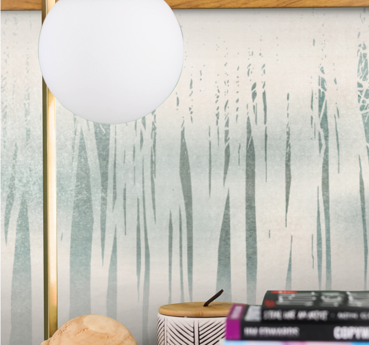 Nature wall mural elegant bamboo forest - TenStickers