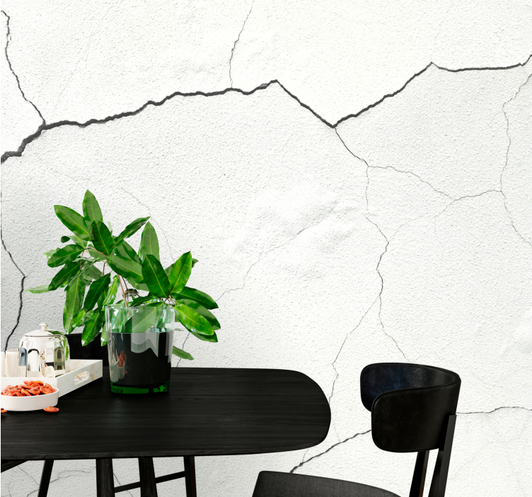Other wall mural pattern cracked surface design - TenStickers