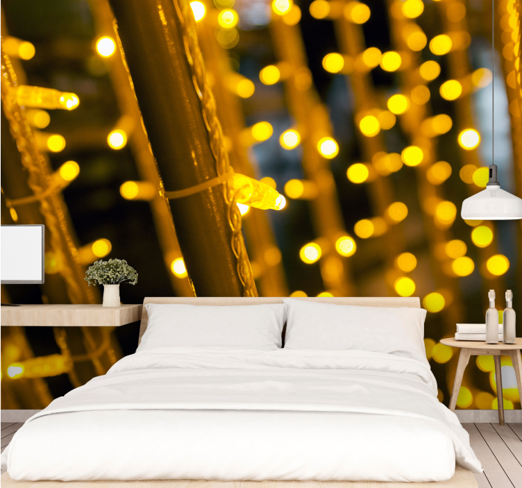 Other wall mural pattern glowing light designs - TenStickers