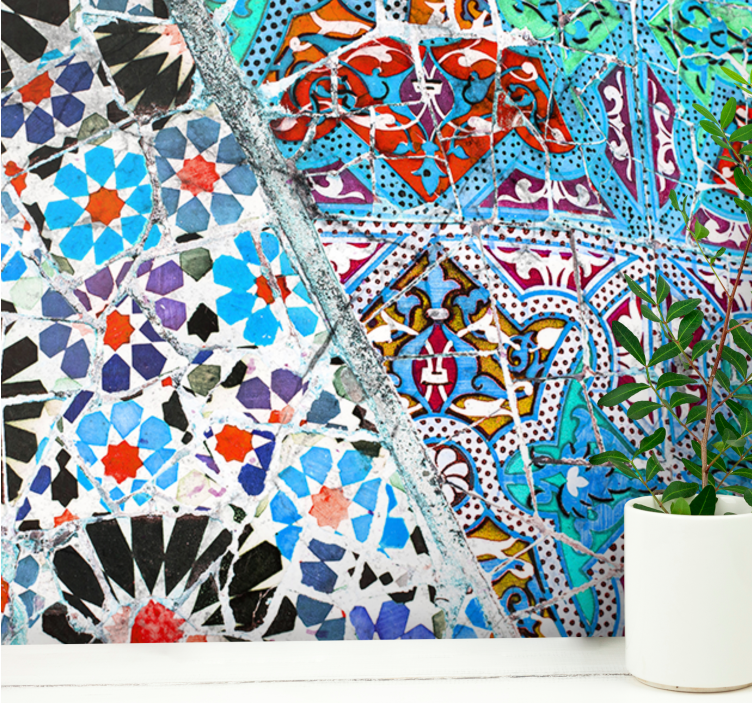 Other wall mural pattern intricate mosaic designs - TenStickers