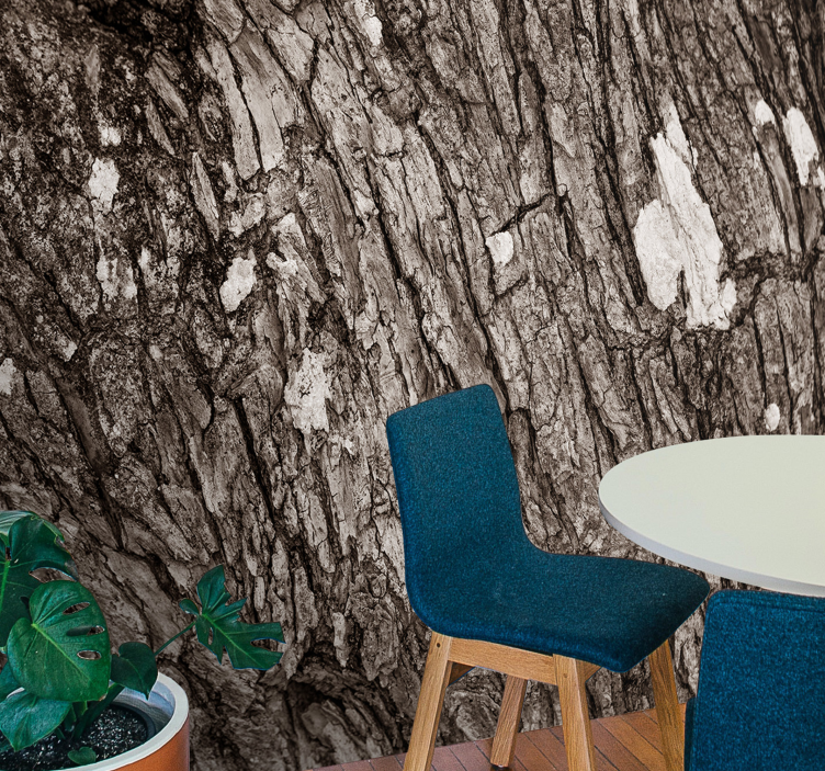 Other wall mural pattern textured tree bark - TenStickers