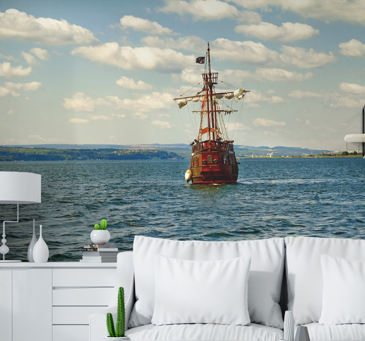 Sailing Ship Adventure automotive wall murals - TenStickers