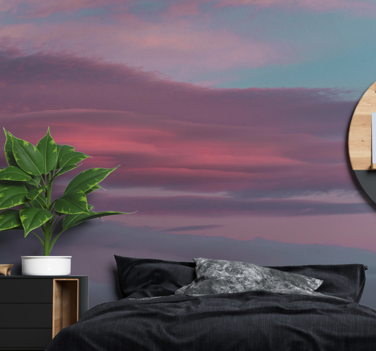 Serene Evening Sky sky mural wallpaper - TenStickers