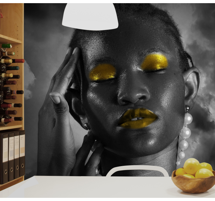 Striking Beauty Portrait wall mural people - TenStickers