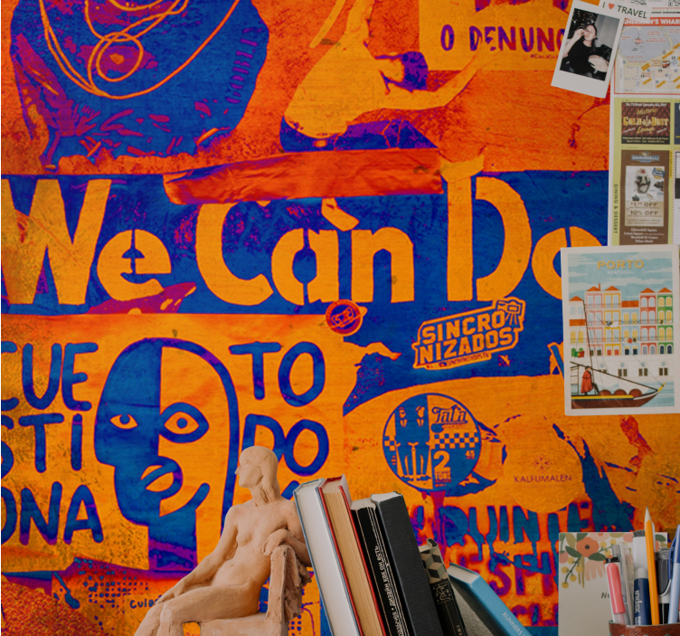 Urban art wall mural empowered expression - TenStickers