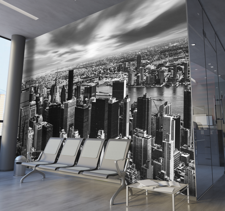 Vintage New York City Wall Mural - TenStickers