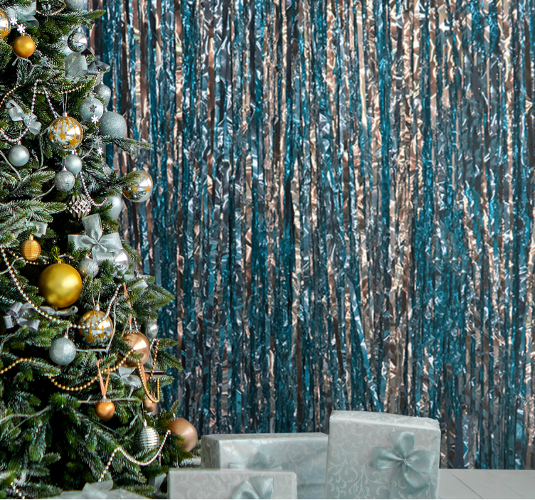 Wall mural christmas elegant christmas tree - TenStickers