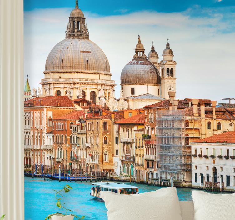 Wall mural city historic venetian architecture - TenStickers