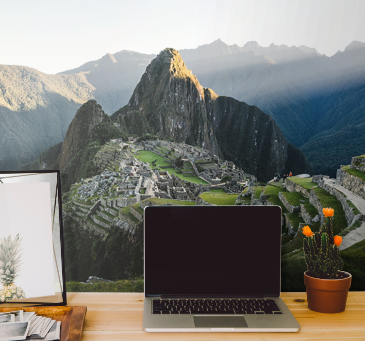 Wall mural city majestic machu picchu - TenStickers