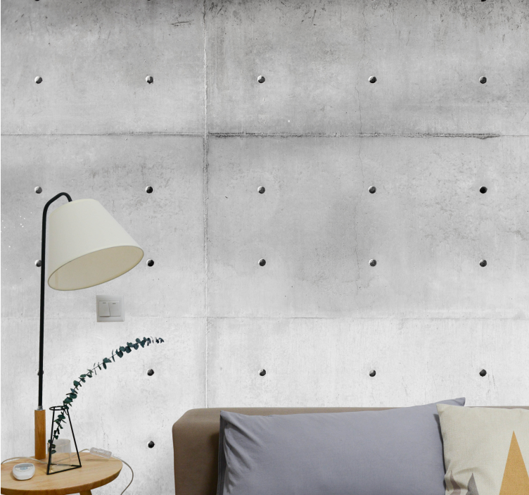 Wall mural pattern concrete design - TenStickers
