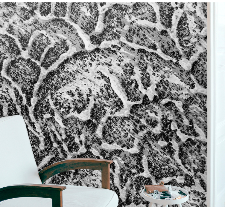 Wall mural pattern organic texture design - TenStickers