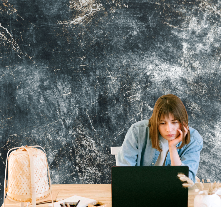 Wall mural pattern textured dark surface - TenStickers