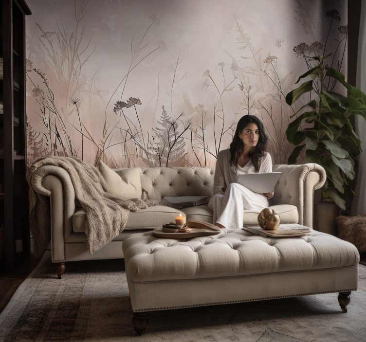 Wild nature photo wall mural - TenStickers