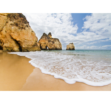 Coast landscape wall mural - TenStickers