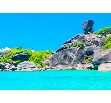 Phuket lake wall mural - TenStickers