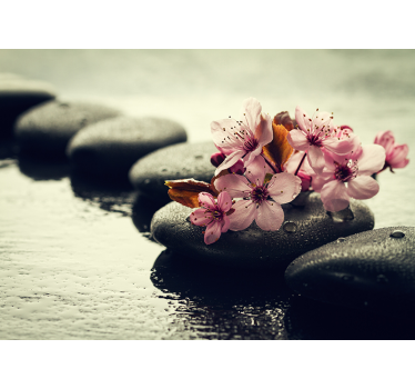Serenity of nature zen photo wallpaper - TenStickers