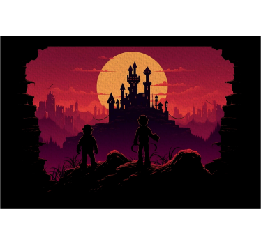 Castle world Teenage wall murals - TenStickers