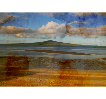 Rangitoto - New Zealand City wall mural - TenStickers