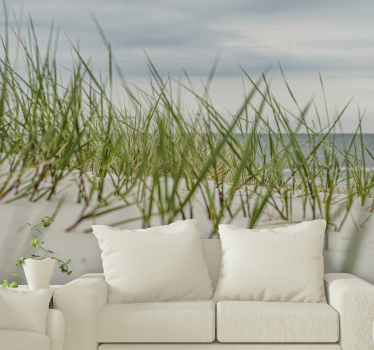 Coastal Dune Tranquility sea wall mural - TenStickers