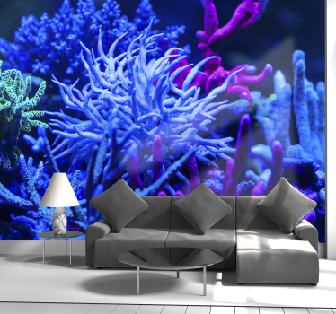 Coral Underwater Harmony sea wall mural - TenStickers