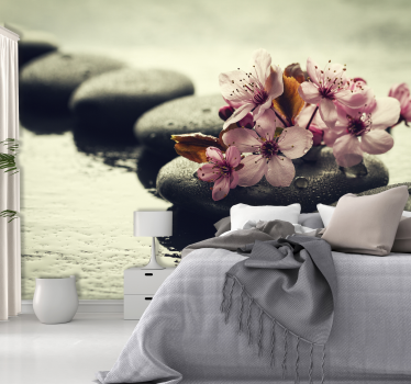 Serenity of nature zen photo wallpaper - TenStickers