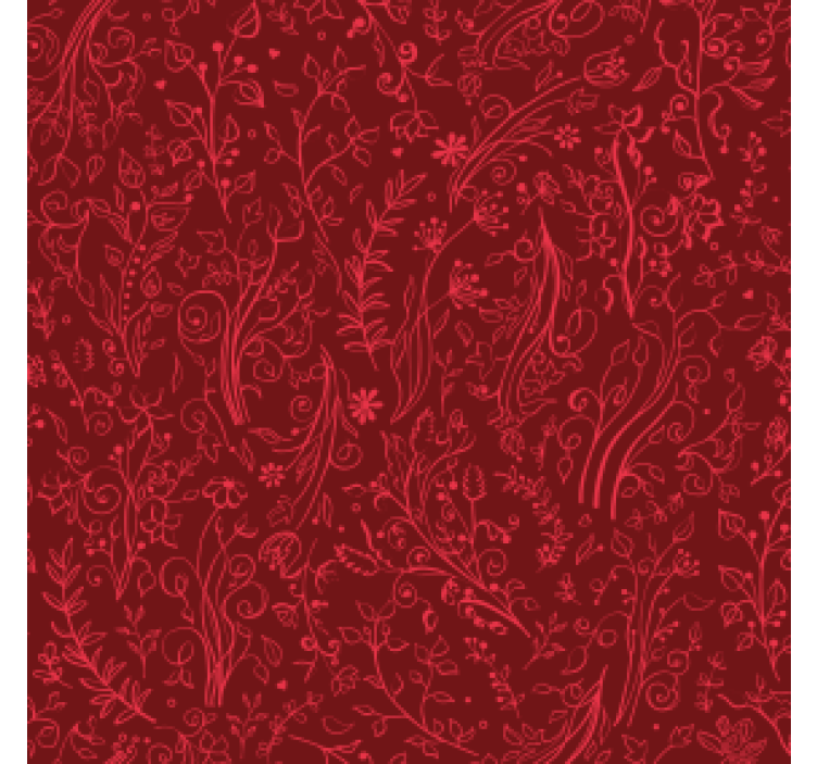 Floral Patterned Background texture coaster - TenStickers