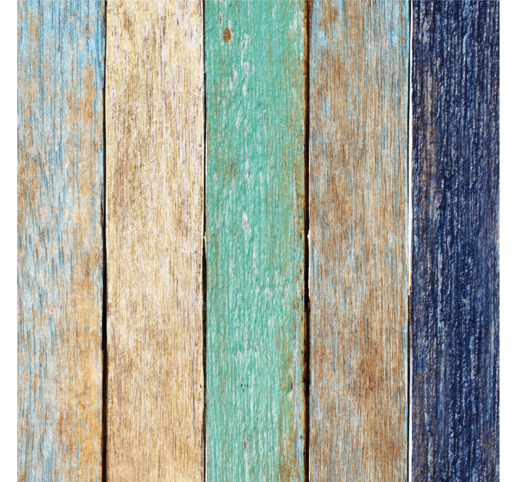Texture coaster weathered wood planks - TenStickers