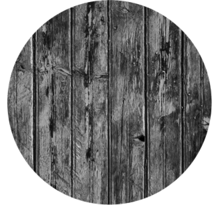 Rustic wood grain texture coaster - TenStickers