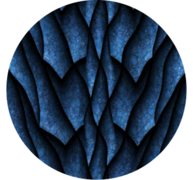 Texture coaster with textured wave pattern - TenStickers