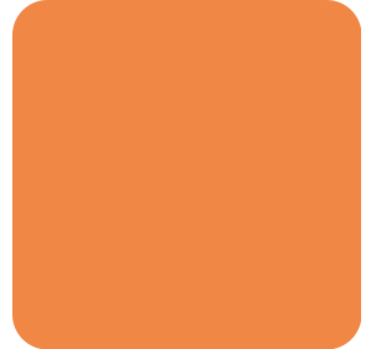Texture coaster simple orange surface - TenStickers