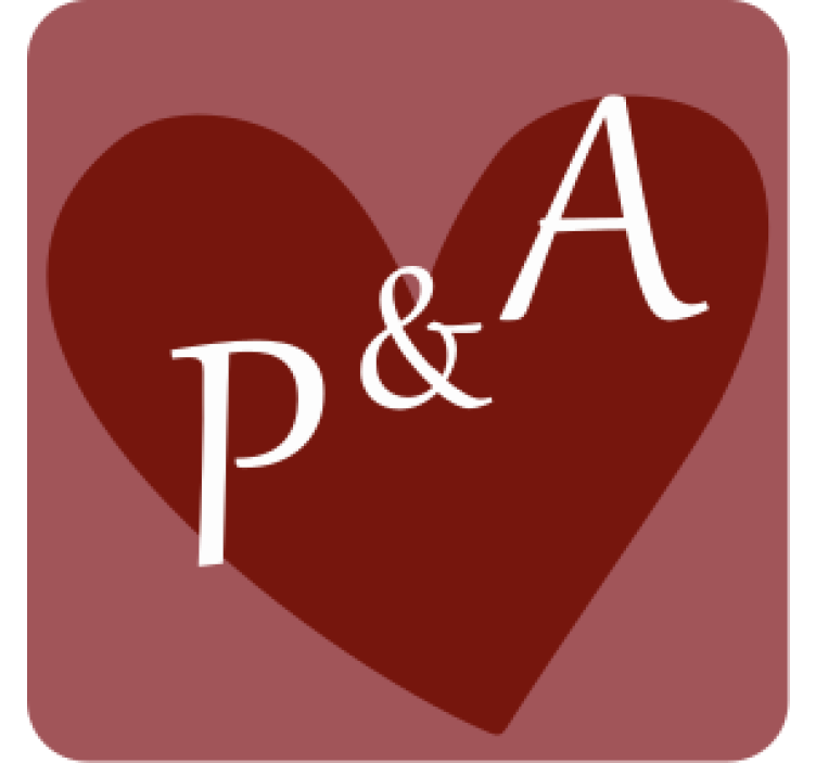 Wedding coaster personalized heart design - TenStickers