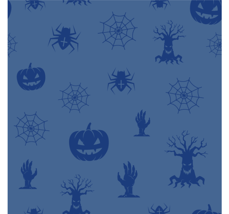 Halloween coasters spooky shadows design - TenStickers