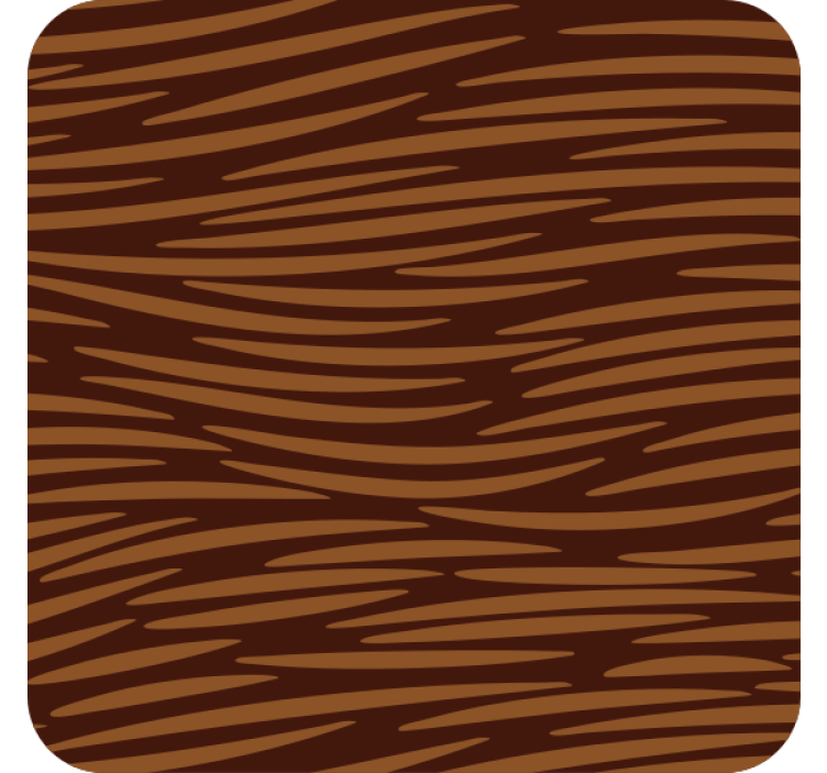 Texture coaster with wood grain design - TenStickers