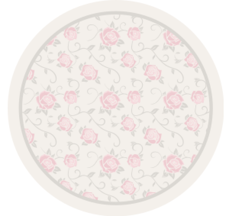Vintage coasters vintage floral design - TenStickers