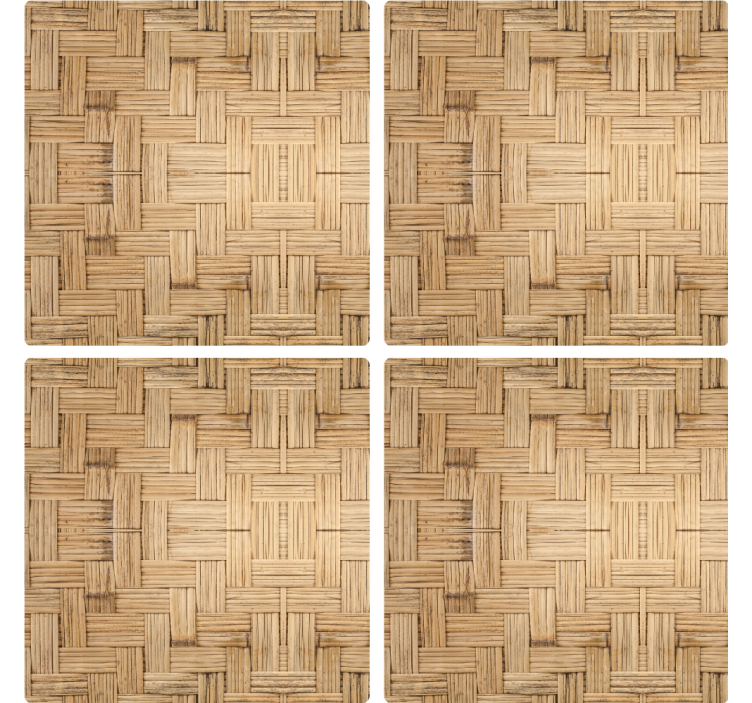 Woven Surface texture coaster - TenStickers