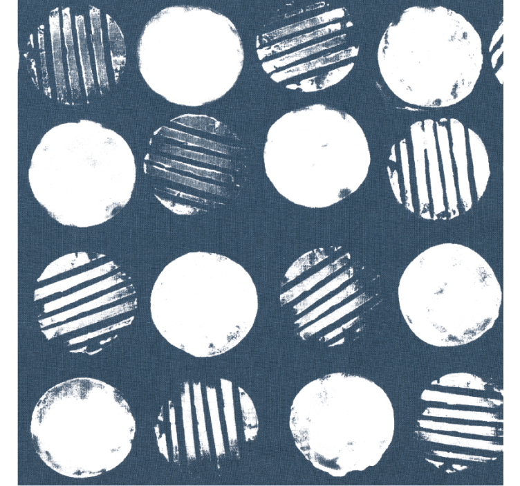 Texture coaster with circular patterned design - TenStickers